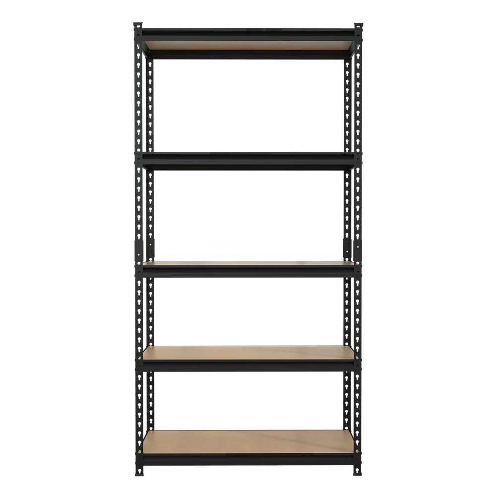 

5 Tier Garage Storage Shelves Heavy Duty Metal Shelving 36 Inch Shelf Rack with Hook