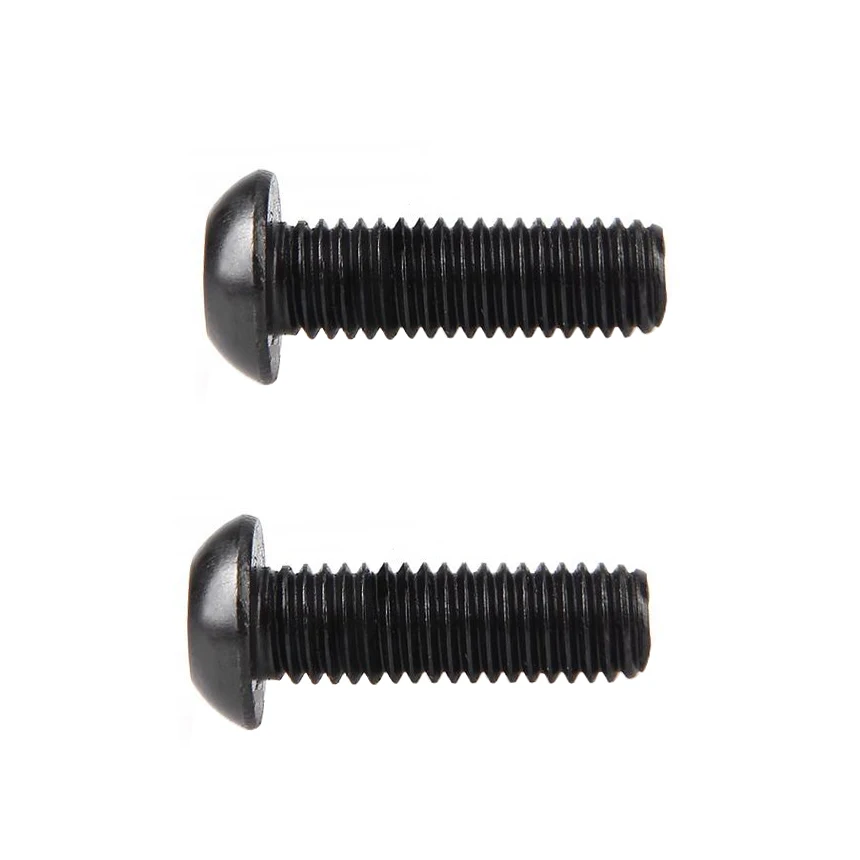 M1.6 M2 M2.5 M3 M4 M5 M6 M8 Black 304 Stainless Steel GB2672 Six-Lobe Torx Pan Head Screw Round Button Head Bolt Security Screw