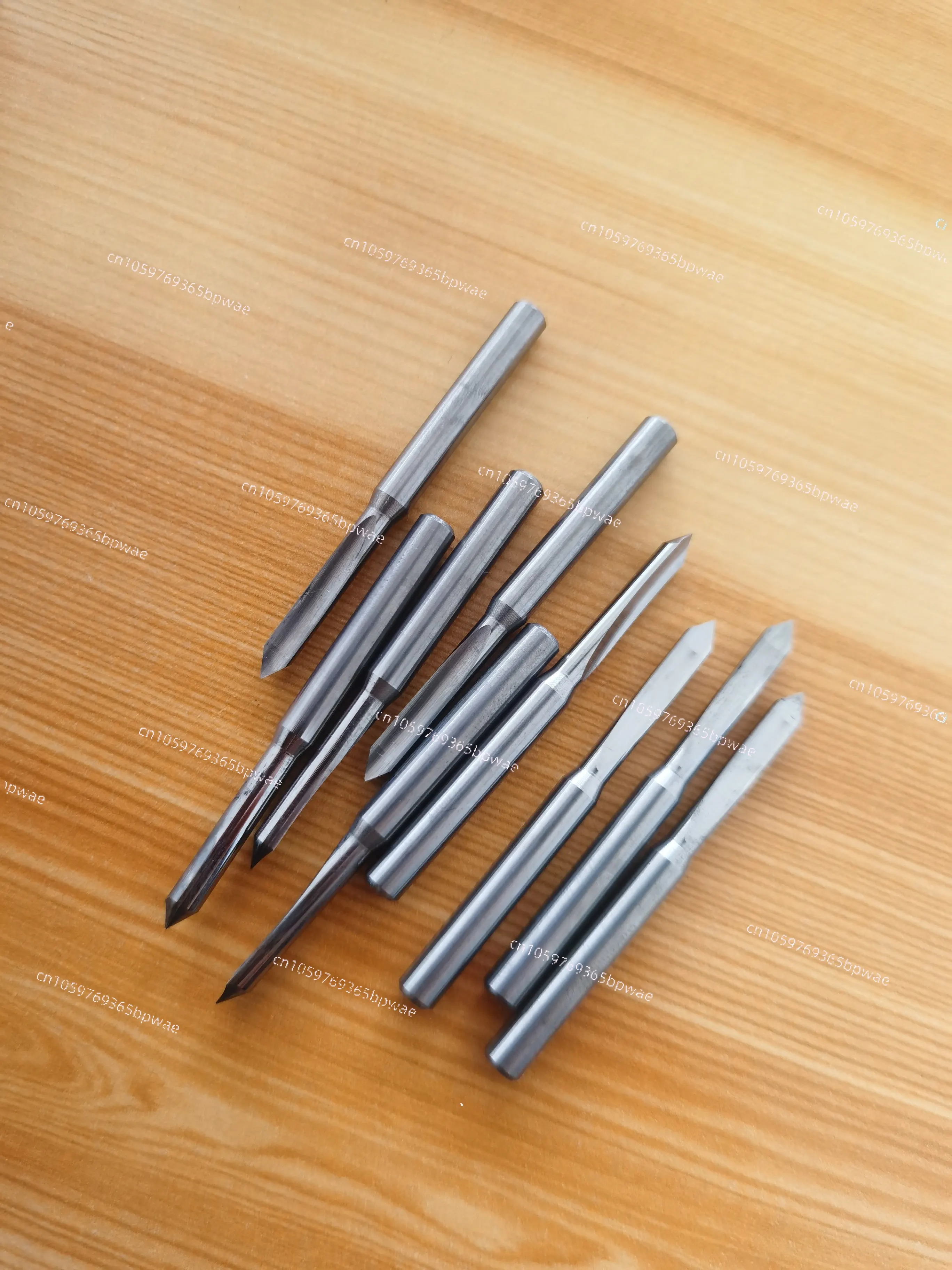 Tungsten Steel Single Flute Arc Point Drill Bit with Single Edge for Brush Tufting Machine Carbide Alloy Cutting Tool Use