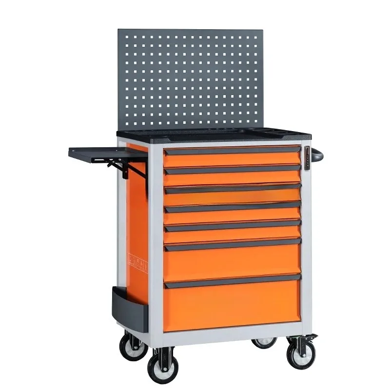 أدراج إصلاح السيارات المعدنية القابلة للتخصيص، خزانة دوارة، صندوق أدوات متنقل، خزانة أدوات دوارة من الفولاذ، عربة أدوات متنقلة