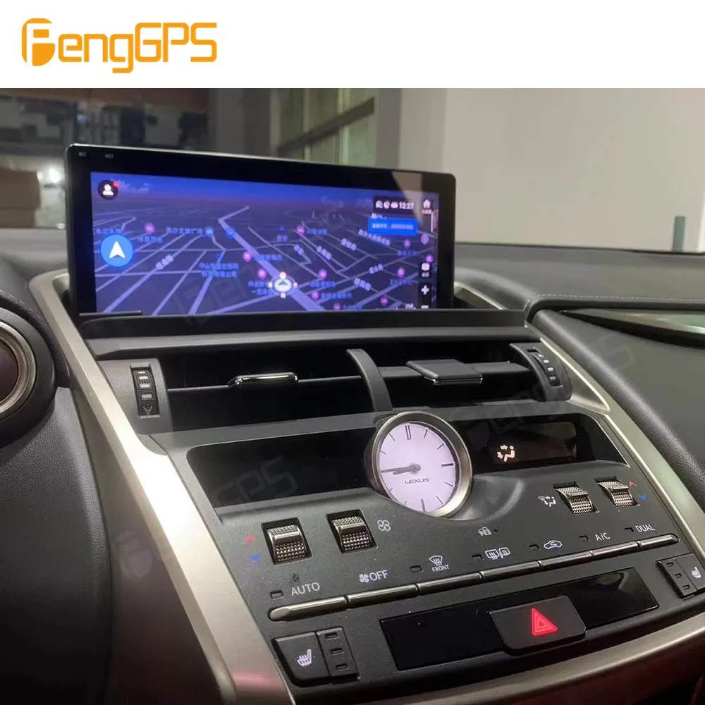 Dual System Qualcom Carplay 12.3 Inch Android 13 For Lexus NX200H NX300H 2018-2020 GPS Navigation Auto Stereo Multimedia Player
