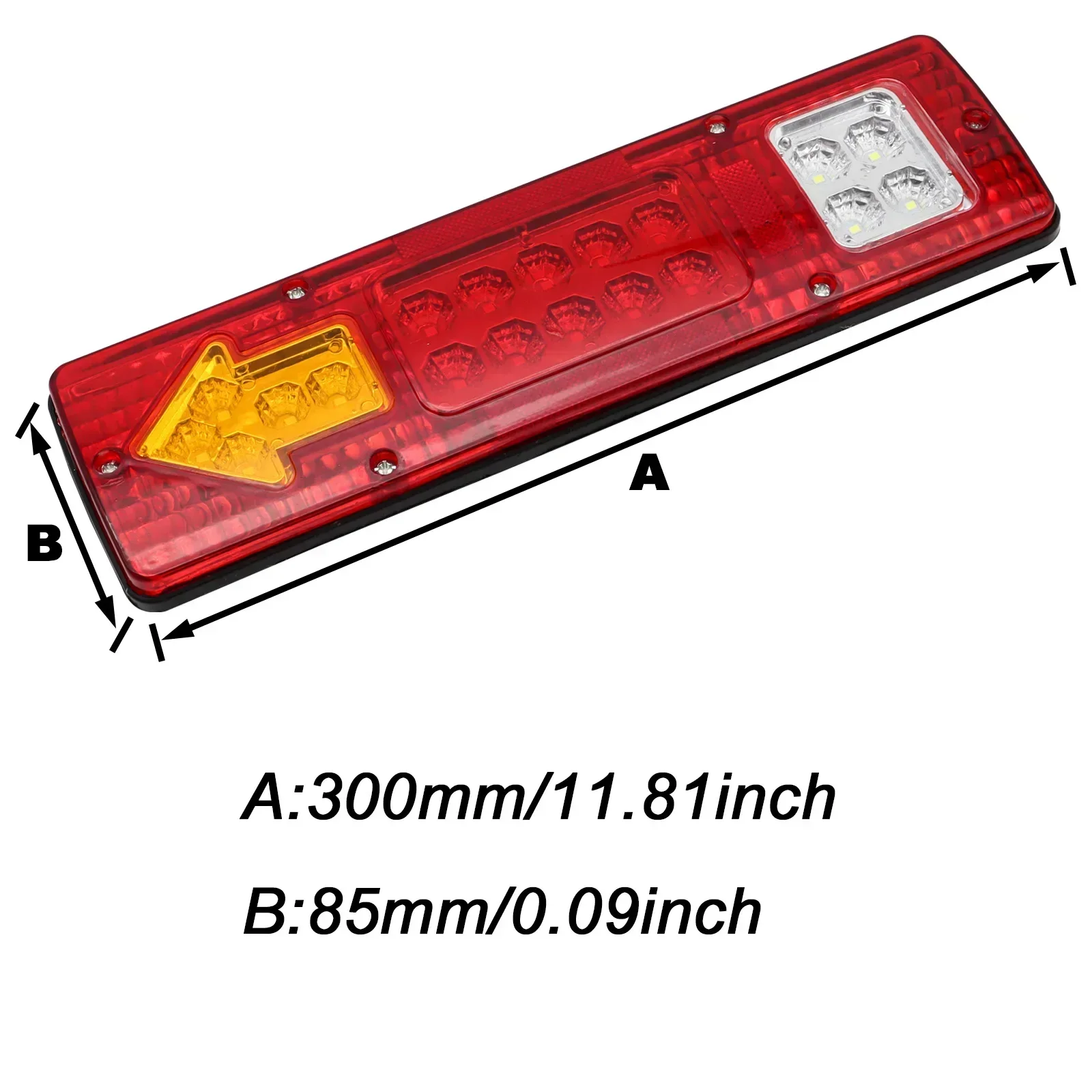 19LED przyczepa samochodowa tylne światło hamulec ciężarówki światło cofania zatrzymania kierunkowskazów dla przyczep kempingowych tylne światła