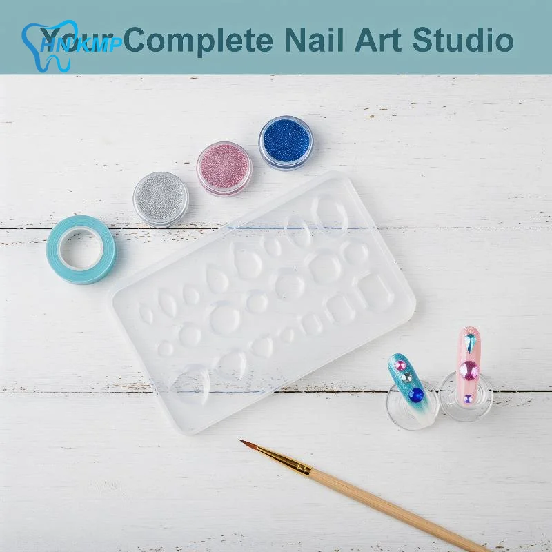 3D Silicone Mold for Nail Art DIY Create Distinctive Nail Designs