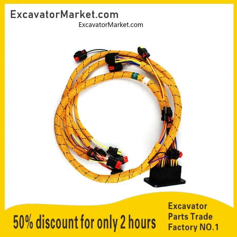 Excavator Accessories 310-9688 3109688 312d 313d C4.2 Engine 538-2059 5382059 Engine Wiring Harness Excavator Parts