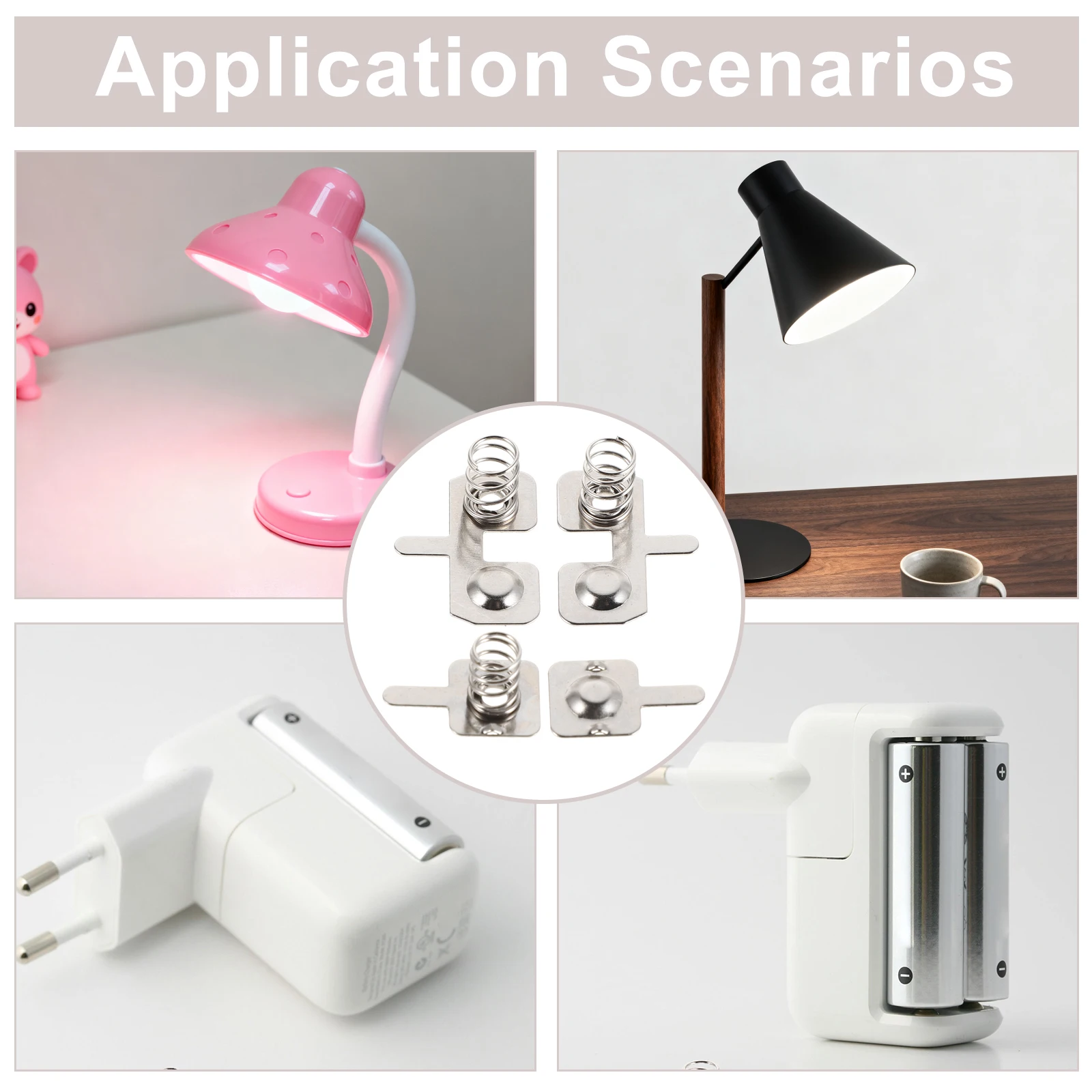 3 zestawy styków sprężynowych Aaa ze stali nierdzewnej, płytka konwersyjna, zamiennik do złącza terminala pilota