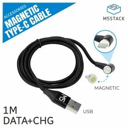 M5Stack Official Magnetic Type-C Cable with Connector - 1m