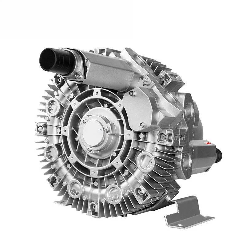 Small sewage treatment aeration low noise aluminum alloy gas ring vacuum pump