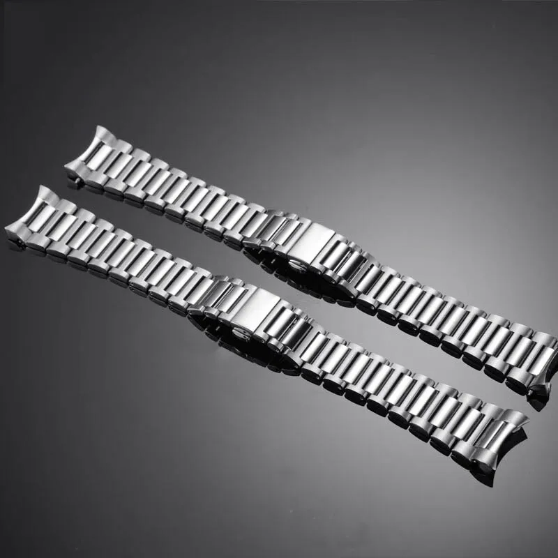L3.830 Tali Baja Tahan Karat Solid Kualitas Tinggi untuk Longines Baru Kangkas L3.830.4 Gelang Logam 21Mm Gelang Jam Baja Tahan Karat