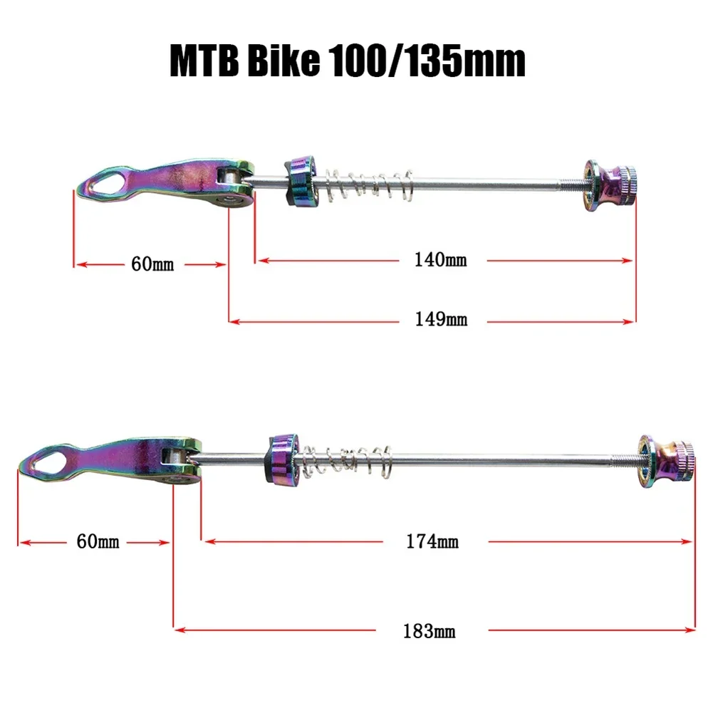 

Skewers Quick Release Skewer Quick Release Skewer Security Aluminum Alloy Bike Accessories Mountain Bike High Quality