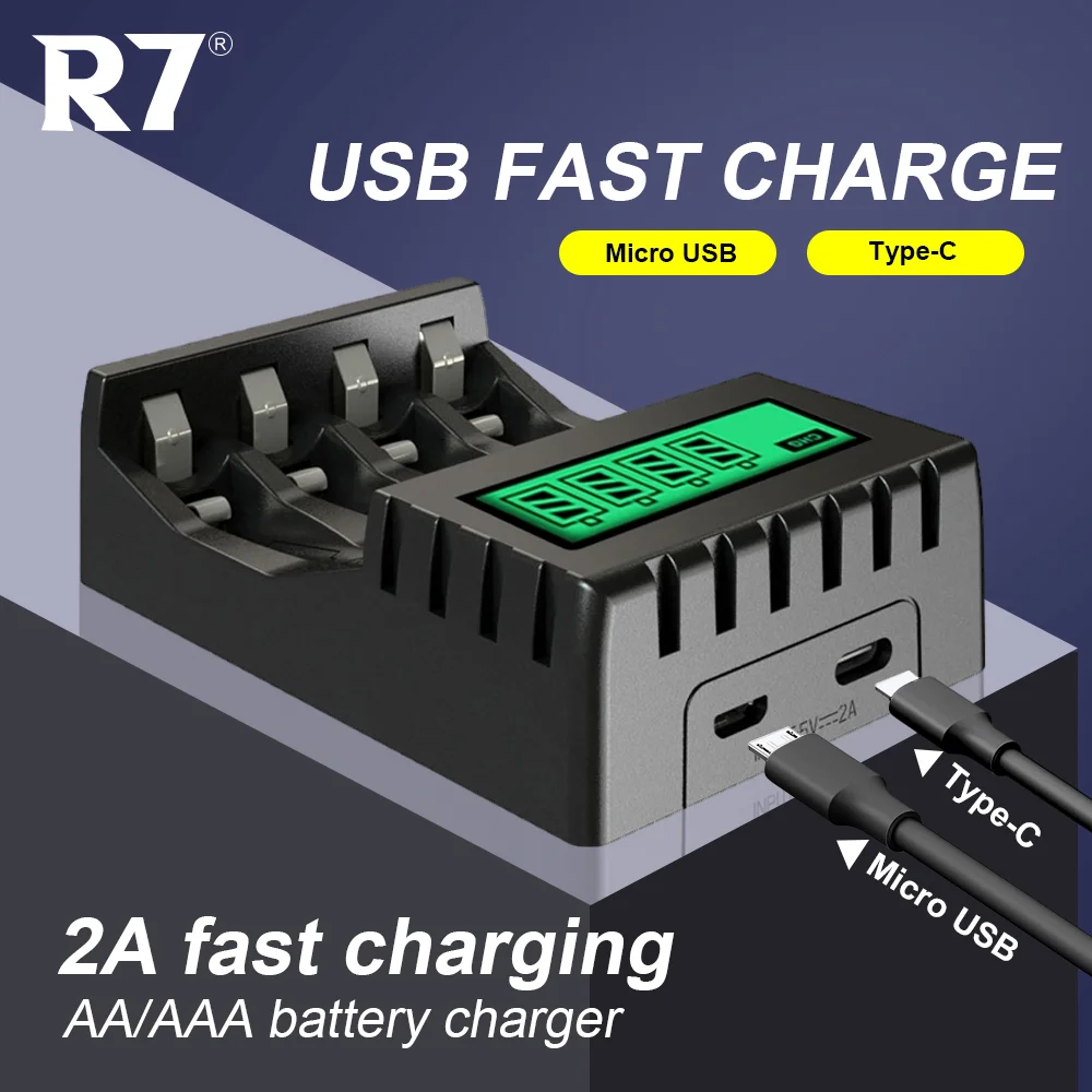 

4-12 Slots LCD Intelligent Display Charger Quick aa aaa charger for 1.2V Ni-MH Ni-CD AA/AAA Rechargeable Batteries for C D 9V