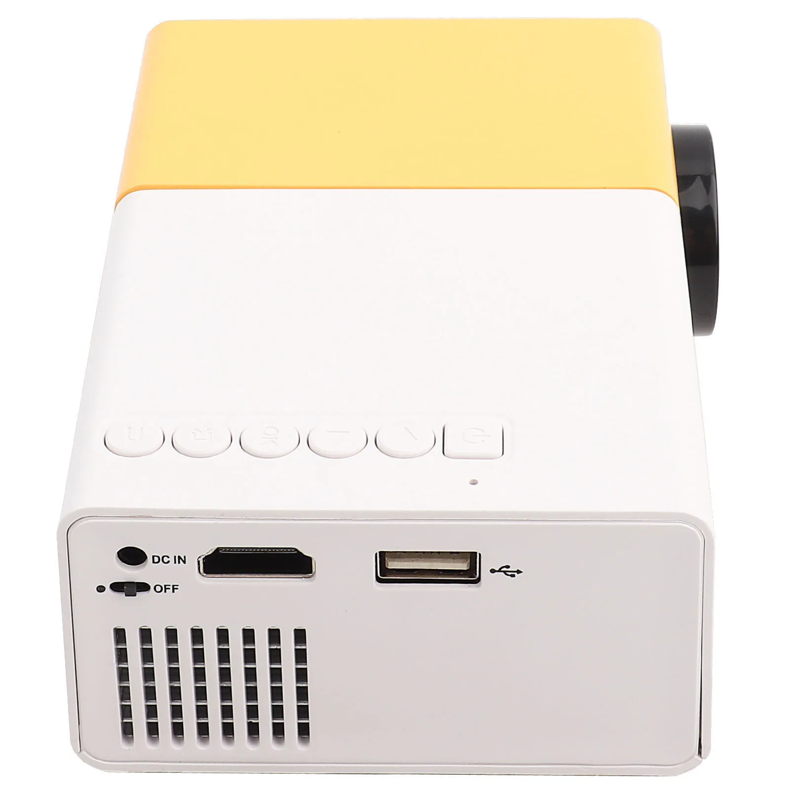 ZK30 Mini Stylish Home Theater Portable LED Projector High Definition Support 1080P HDMI VGA Multimedia Player