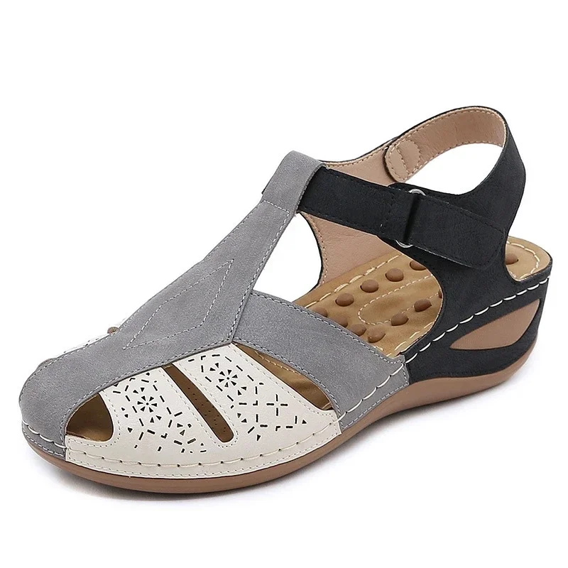 Premium Orthopedic Sandals Women Bunion Corrector Platform Walking Sandals Female Beach Shoes Women Ladies Wedge Sandalias ks795