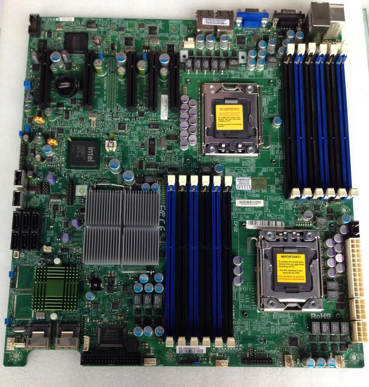 Supermicro X8DT6-F Sever Motherboard Intel 5520 LGA1366 DDR3 With a I/O
