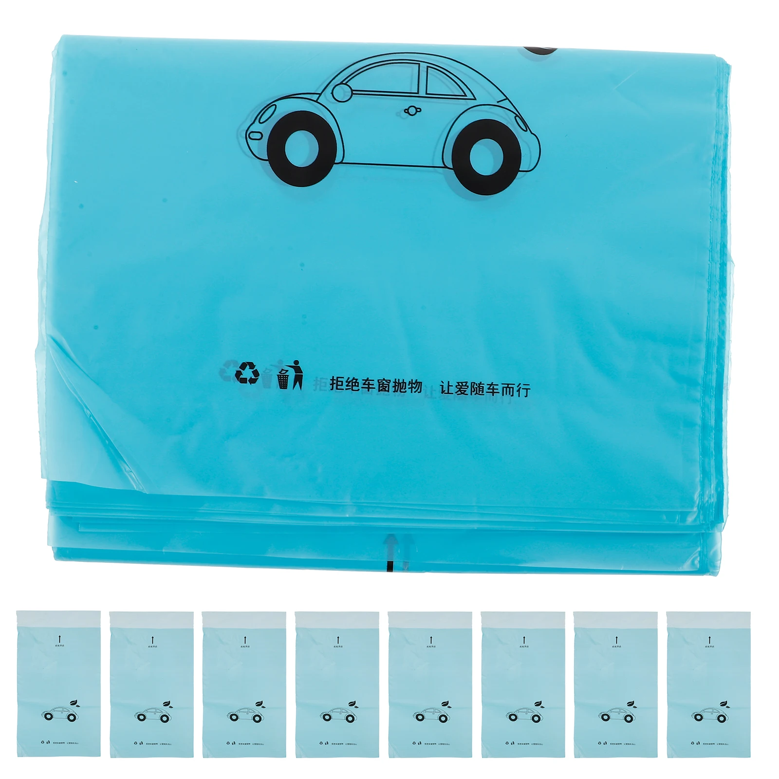 

30 Pcs Garbage for Vehicles Adhesive Car Disposable Auto Litter Bathroom Trash Can Bags Cute Hanging