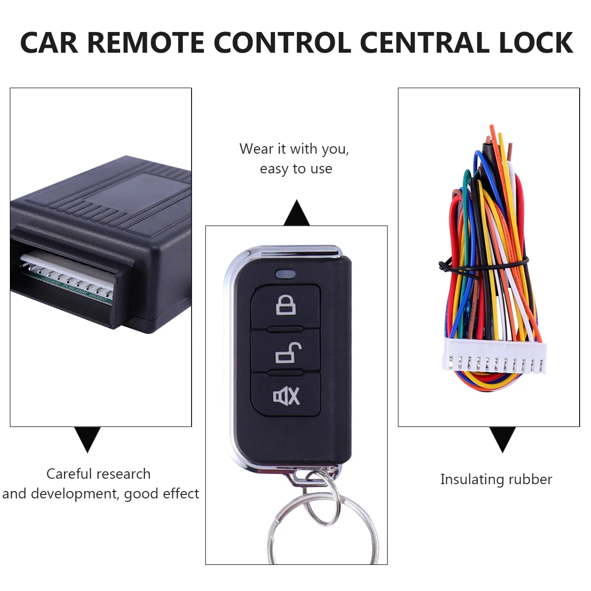 

Remote Control Central Lock Anti Theft Security for Vehicle