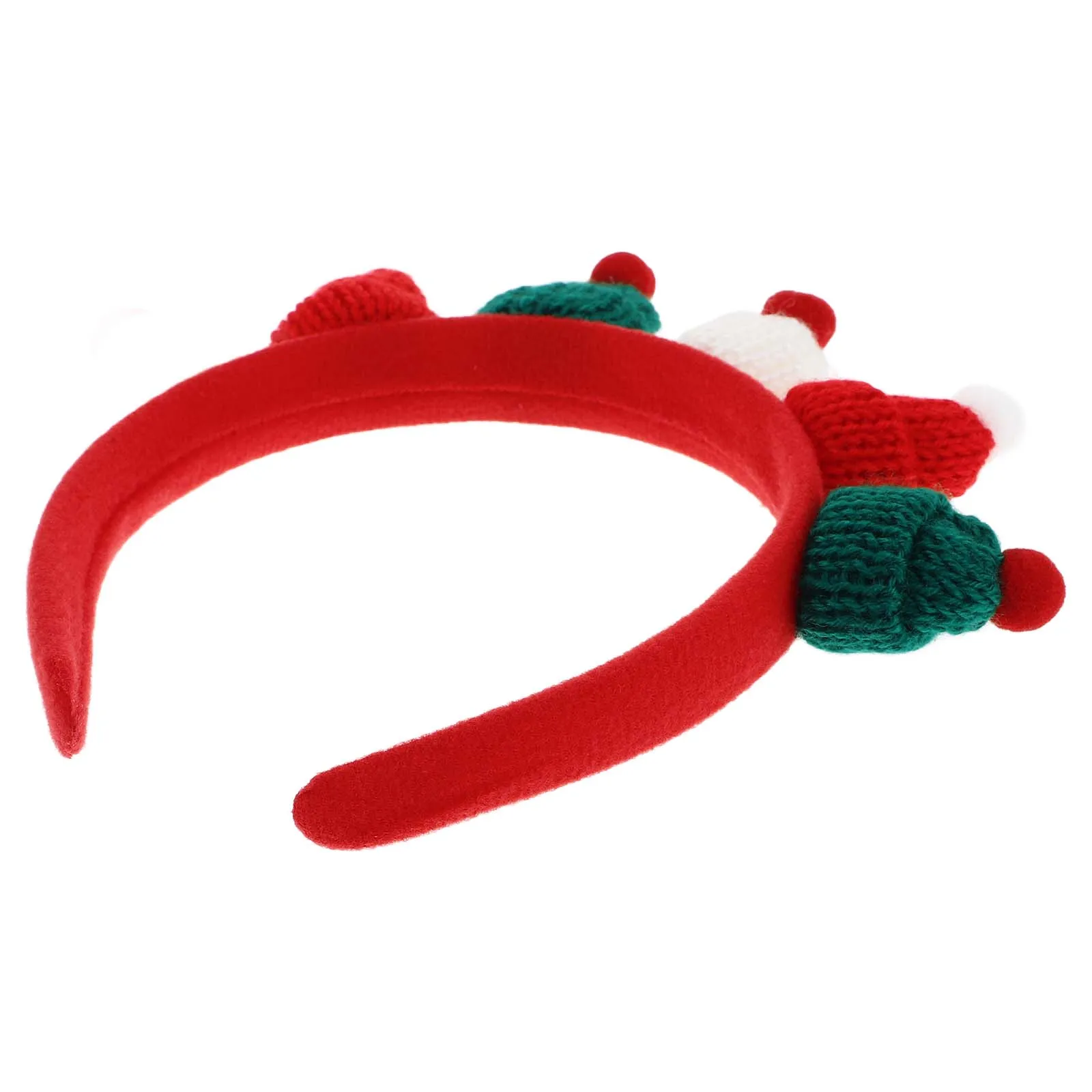 

Christmas Hat Headband Merry Decorations Holiday Headbands Hair Accessories Miss