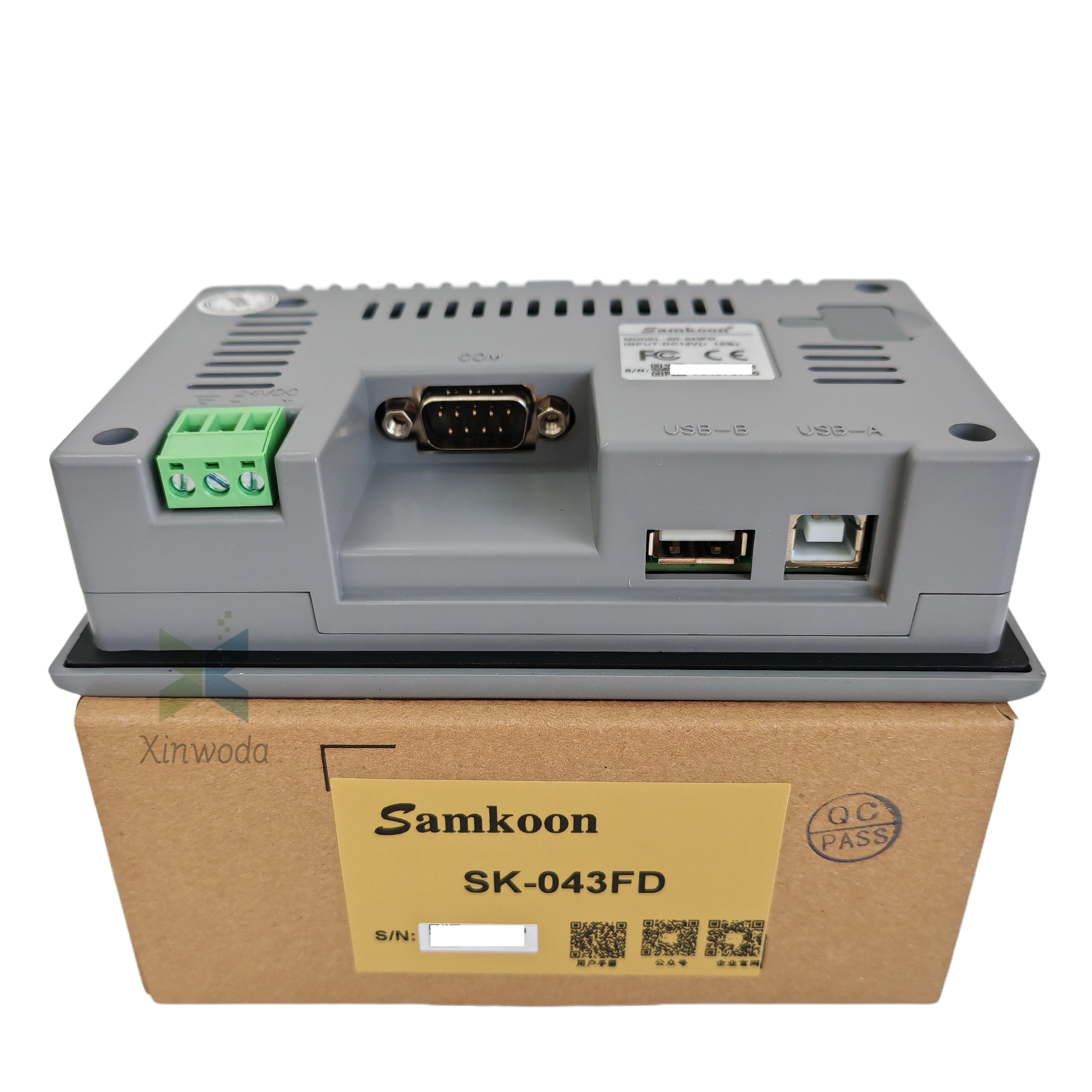 Samkoon 4.3Inch HMI SK-043UE SK-043FE SK-043HE SK-043HS SK-043FD DC 24V 480*272 Resolution Touch Screen
