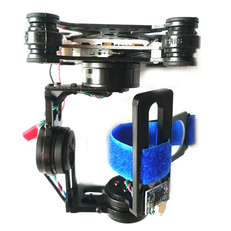 N75R-For FPV Aerial Shooting SCT Hawkeye Gimbal Module 2-Axis Gimbal 3-Axis 2D Brushless Gimbal Module Easy To Use Silver