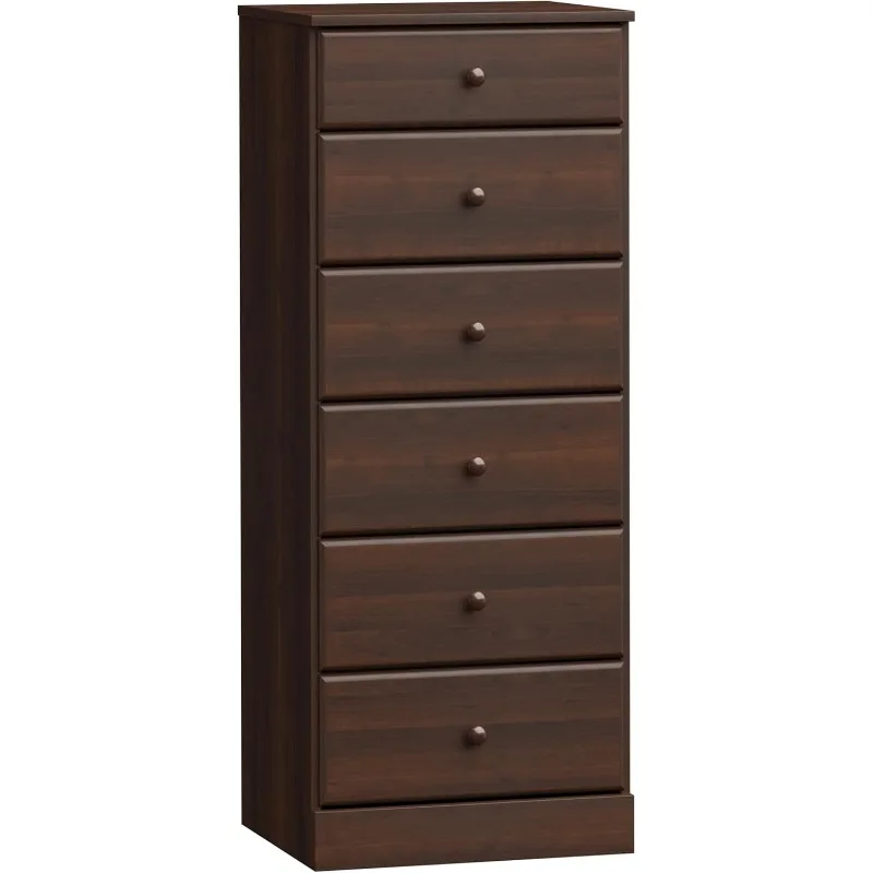 Astrid Tall Brown Dresser: 16.5