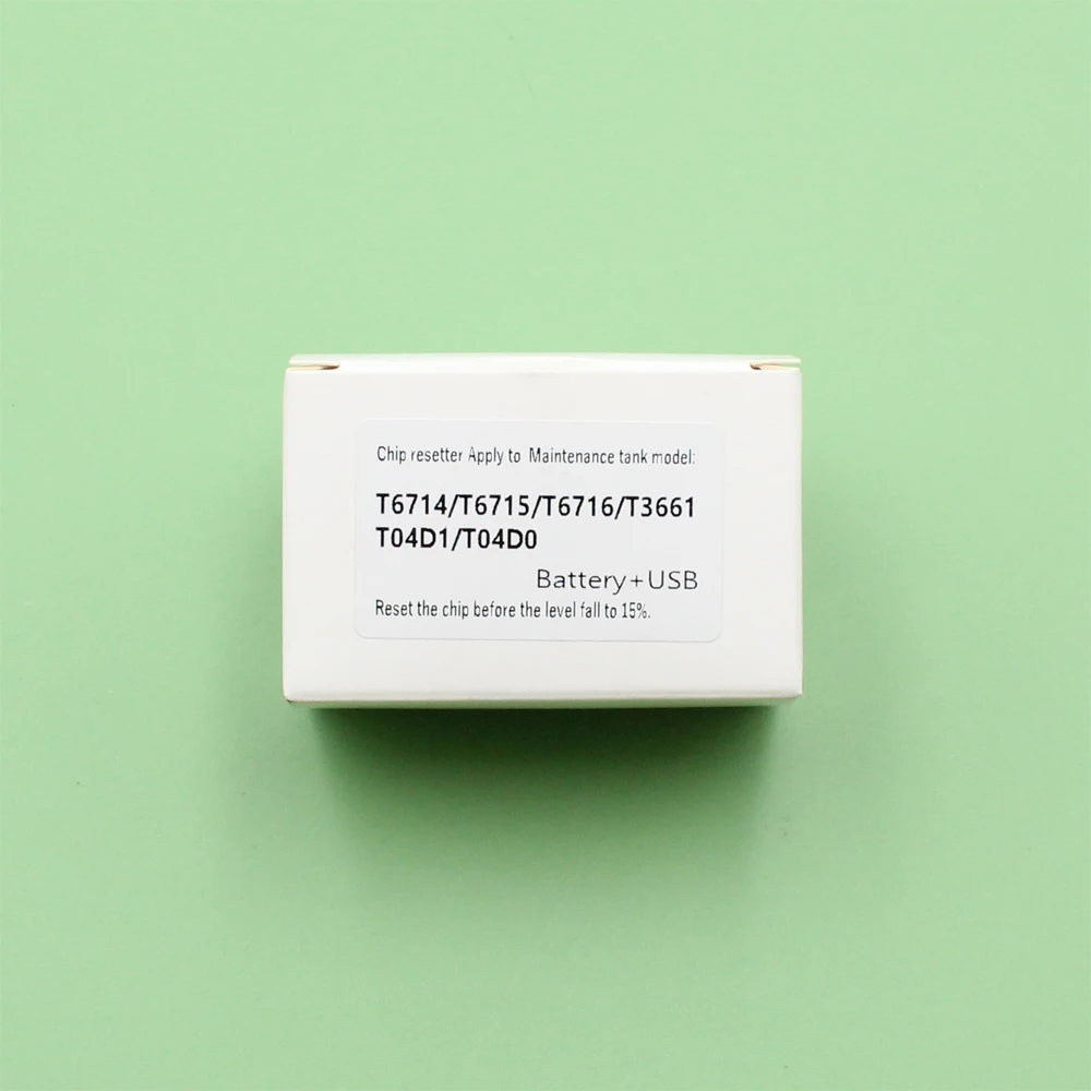 

T04D1 T6716 T3661 T6715 Сброс чипа резервуара для обслуживания для Epson L6171 L6170 XP 5100 5105 WF 2800 2860 2865 WF-C5790 WF-C5290