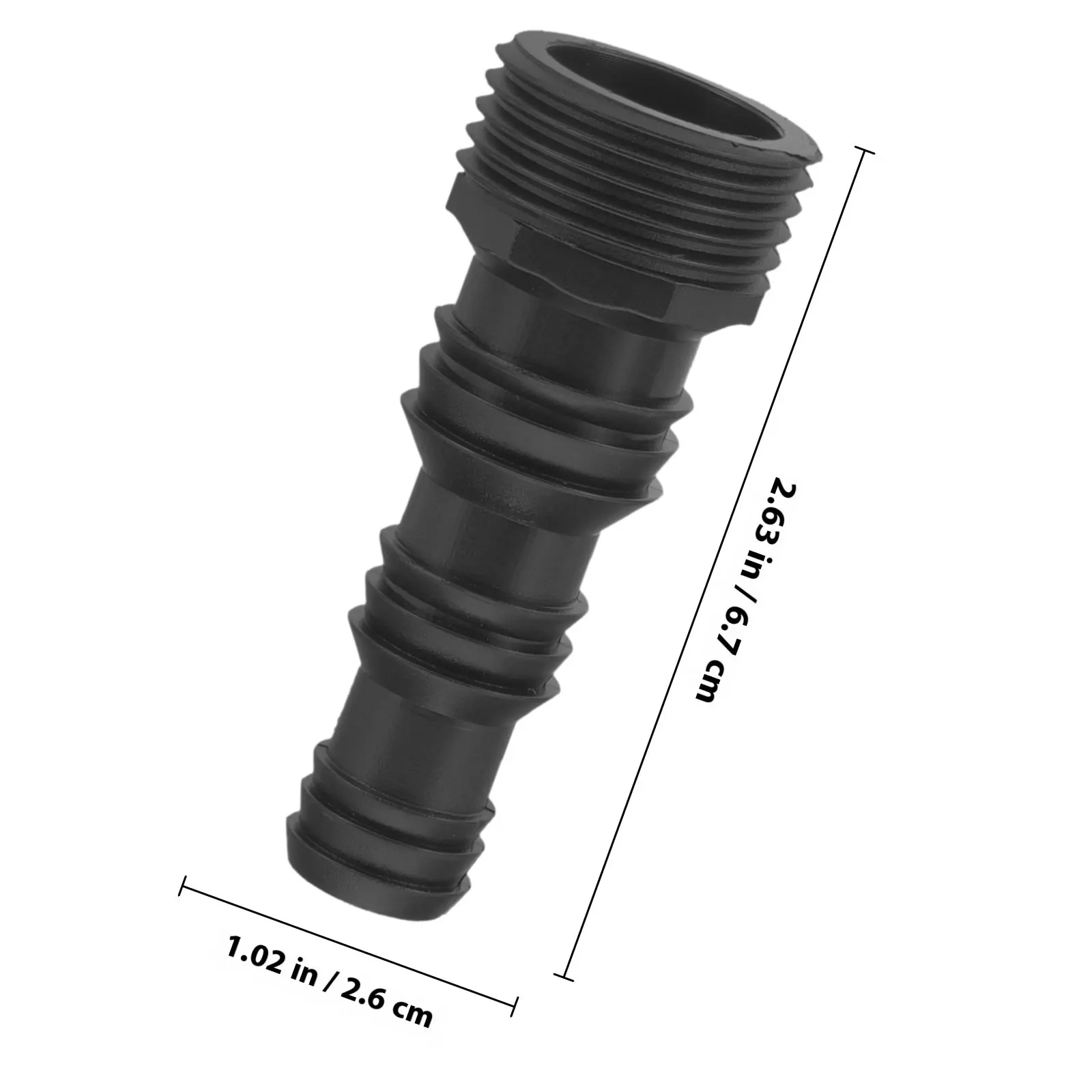 3pcs Bamboo Shape Garden Hose Connector Adapter for 1 2 Inch Sprinkler Risers Quick Connect Fittings Pressure Washer Accessories