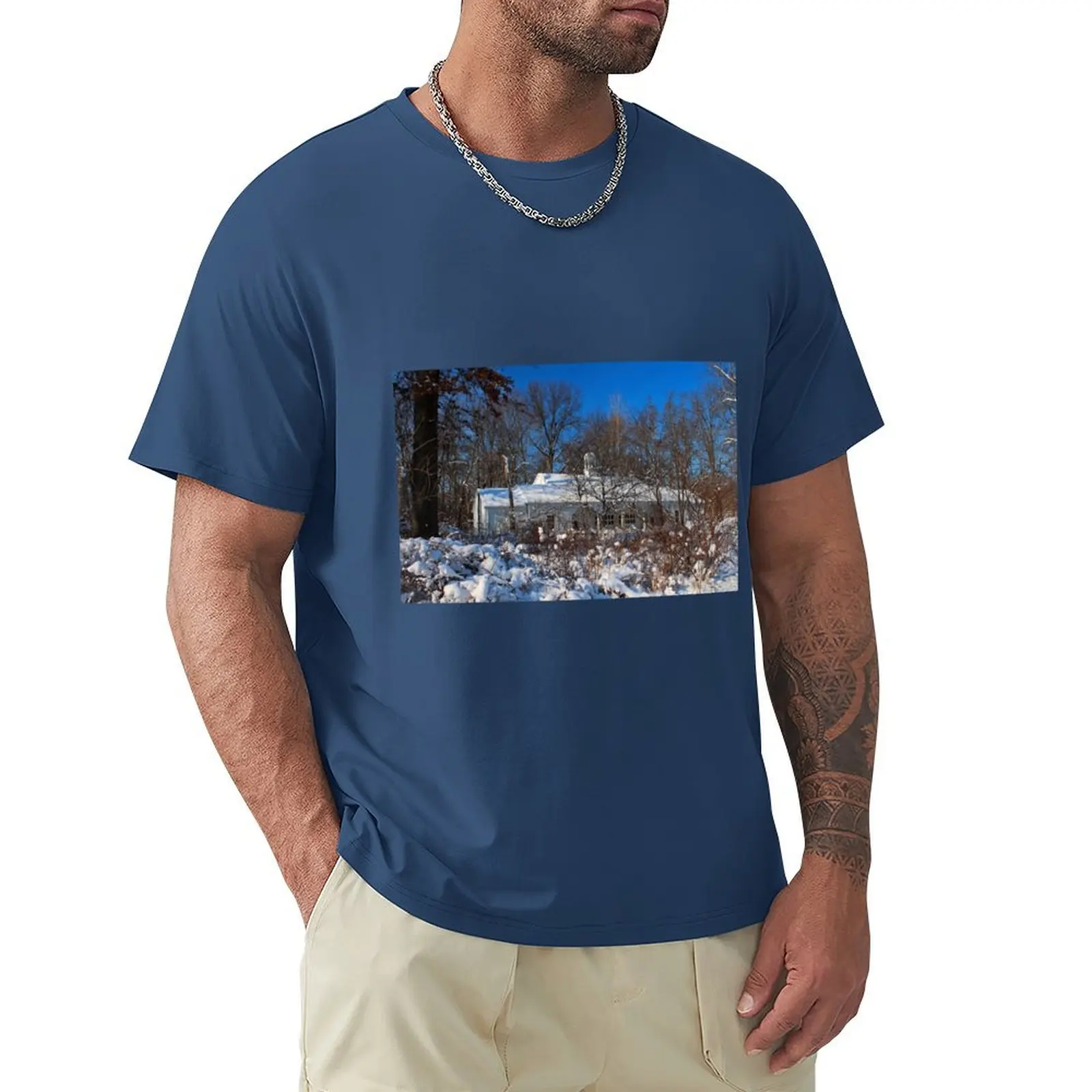 Wildwood Winter II T-Shirt oversizeds summer top customs Men's cotton t-shirt