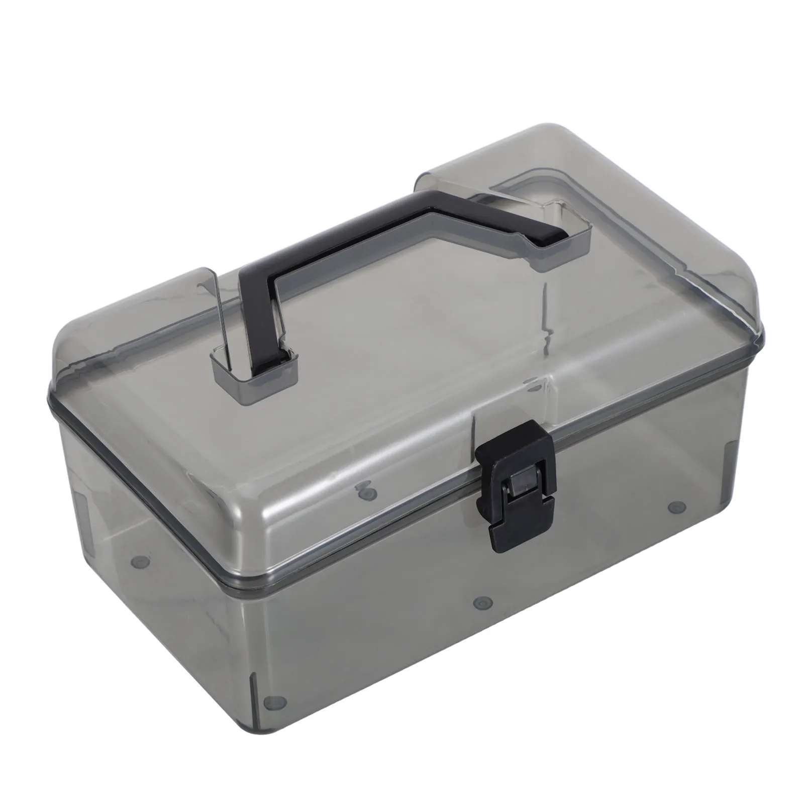 Battle Tops Case Plastic Organizer Box 8.66x5.12x4.33in Portable Carrying Case Gyro Storage Container Lightweight Battling Top