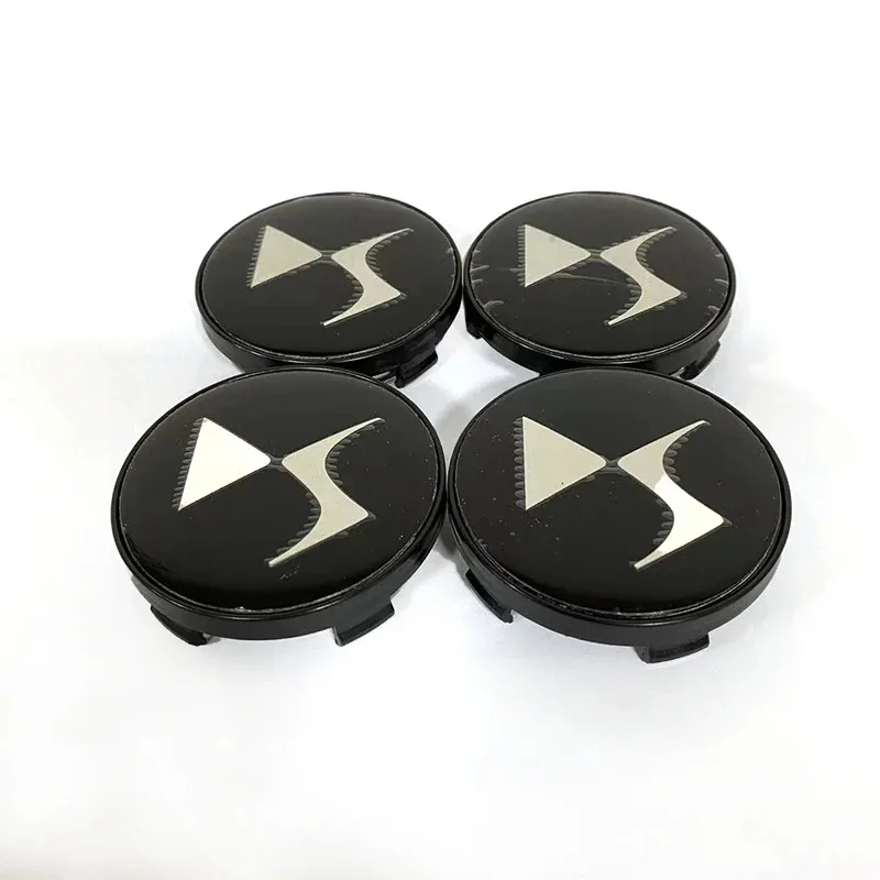 4pcs/Lot 56mm 60mm DS Car Wheel Center Hub Caps For DS Logo Stylish Hard Wearing Replacement Dust Cover Accessories