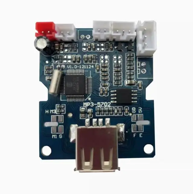 Square Dance USB Decoder Board MP3-5702 Recording Decoder Board Battery Audio Card Reader USB Decoder Board