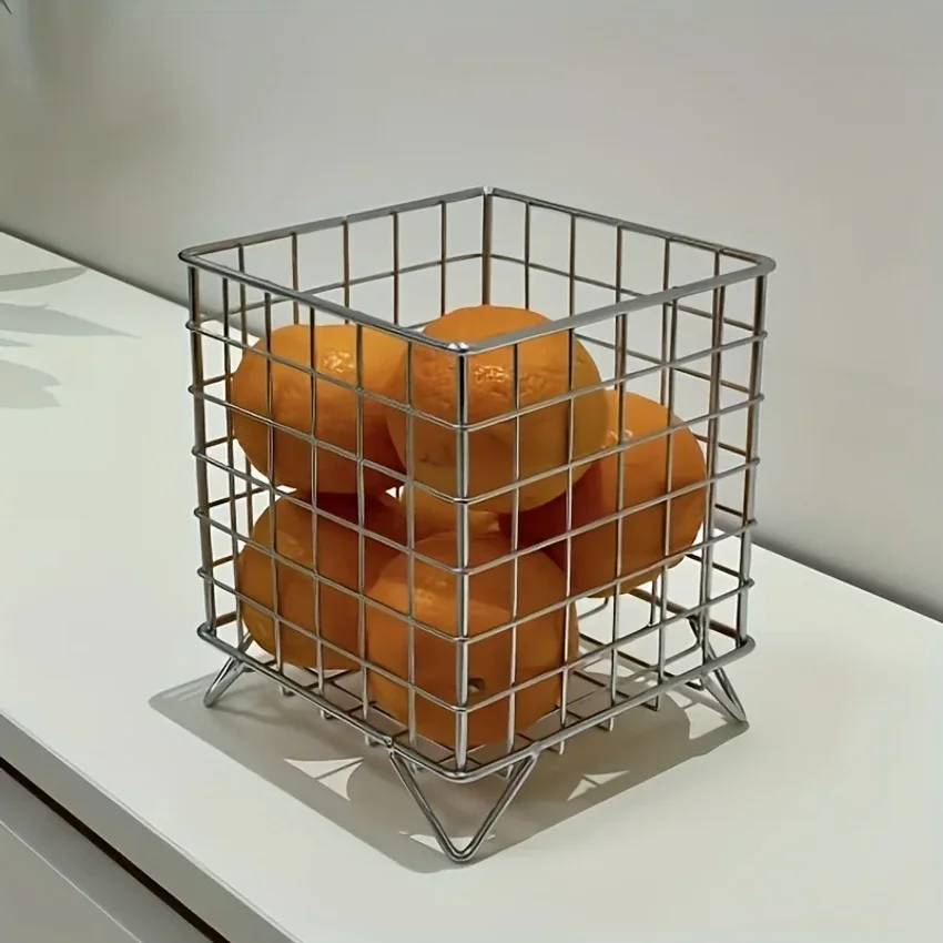 

1pc Office Desk Storage Basket - Multi-functional Storage Basket, Shelf Basket