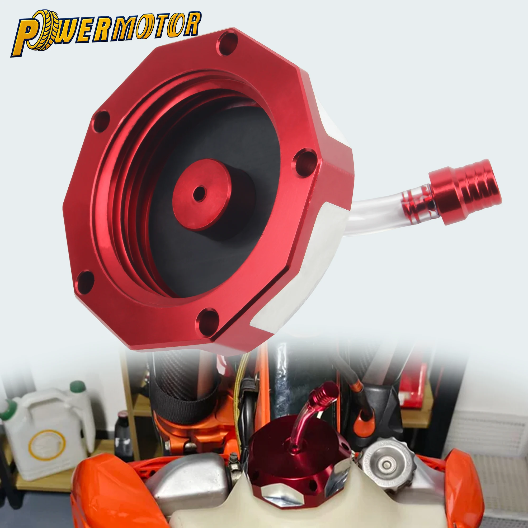 

Universal 50mm Gas Fuel Tank Cap With Vent Cap Motorcycle CNC Aluminum Racing Parts For Yamaha Honda ATV Dirt Bike Accessories