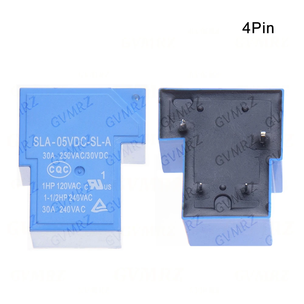 1PCS Power relays SLA-05VDC-SL-A SLA-09VDC-SL-A SLA-12VDC-SL-A SLA-24VDC-SL-A 30A 4PIN T90 5PIN Integrated circuit