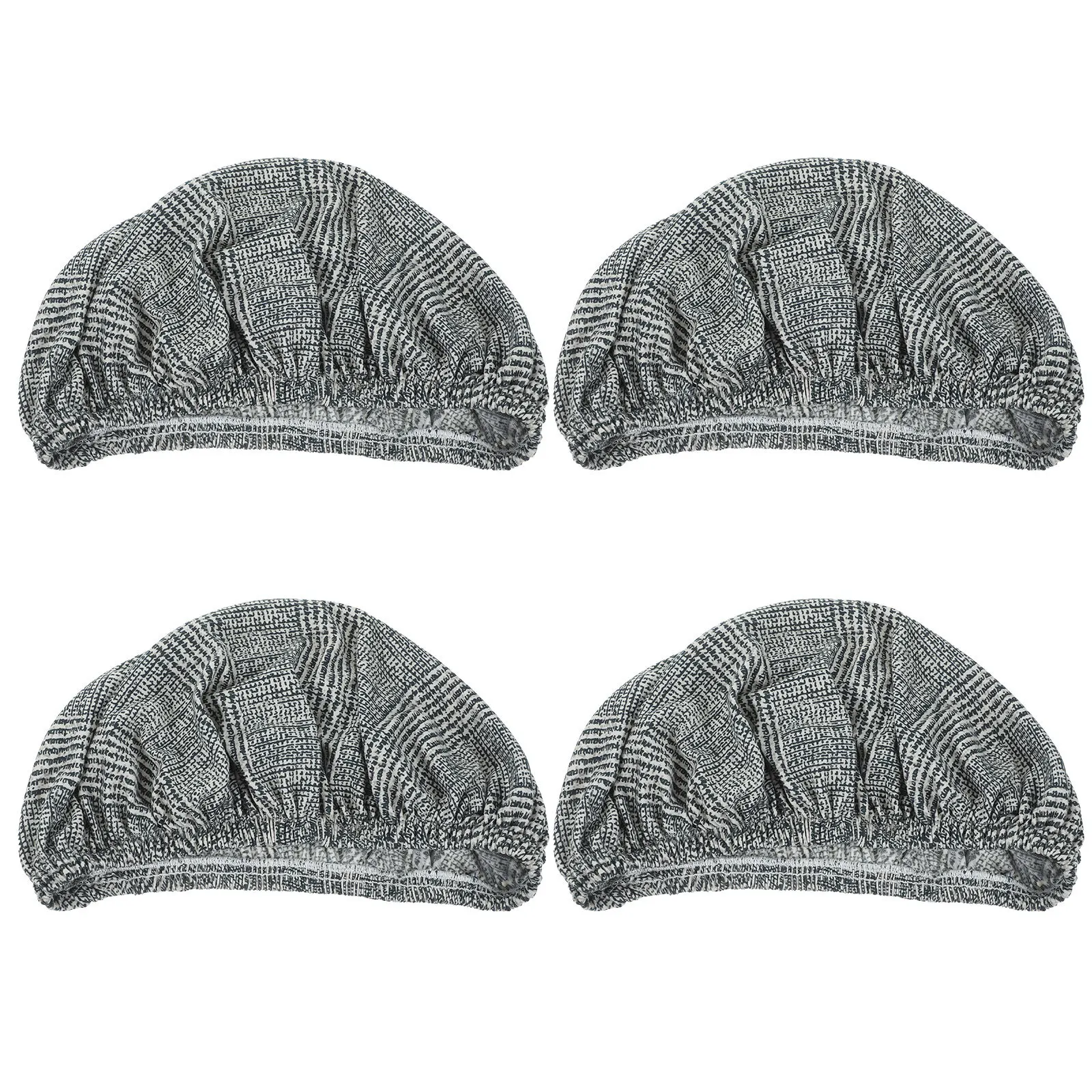 

4Pcs Round Stool Covers Elastic Bar Stool Seat Protectors Replacement Kitchen Dining Chairs Cushion Covers Round Chair Cover