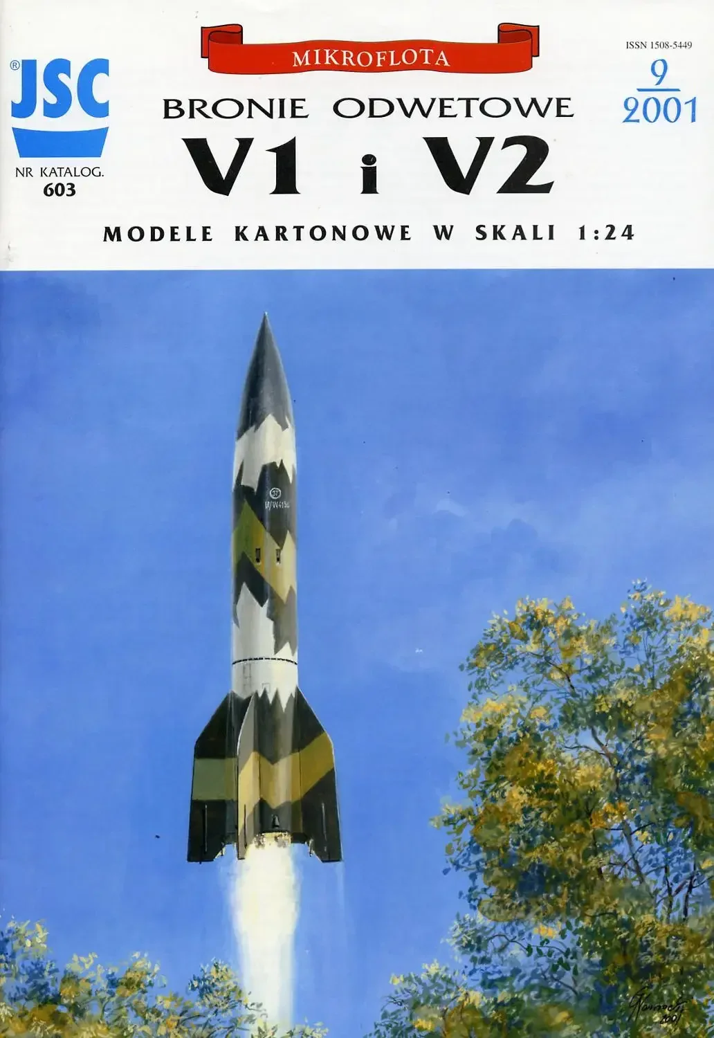 German V1 cruise missile Rocket Paper Model DIY Puzzle Manual Space 3D Paper Art Toy