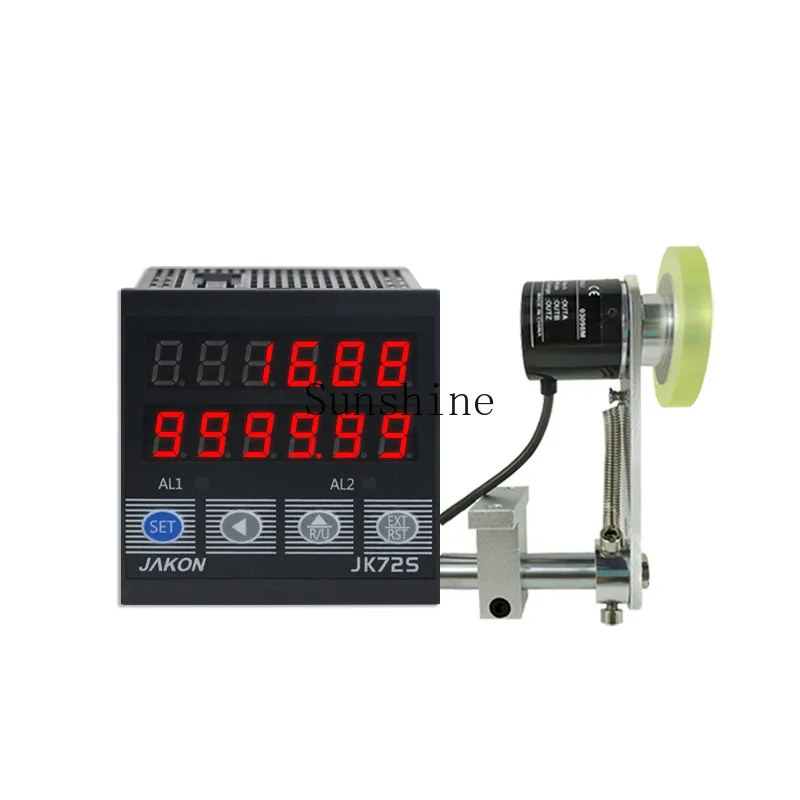 

Electronic digital display roller type high-precision coding controller length counting edge banding machine