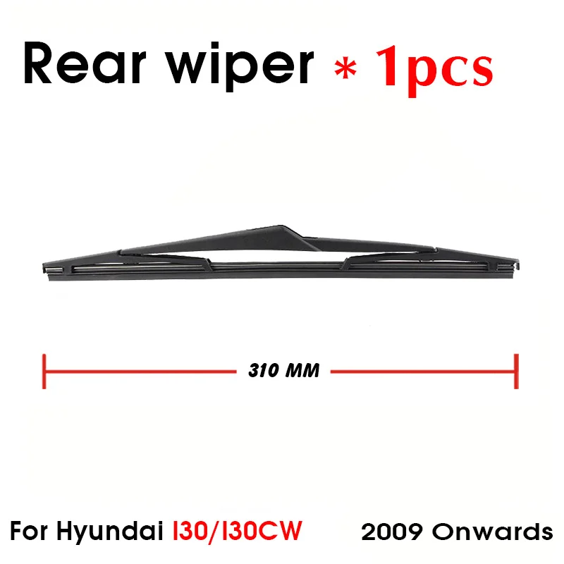 BEMOST Car Rear Windshield Wiper Arm Blades Brushes For Hyundai I30/I30CW 2009 Onwards Back Windscreen Auto Styling Accessories