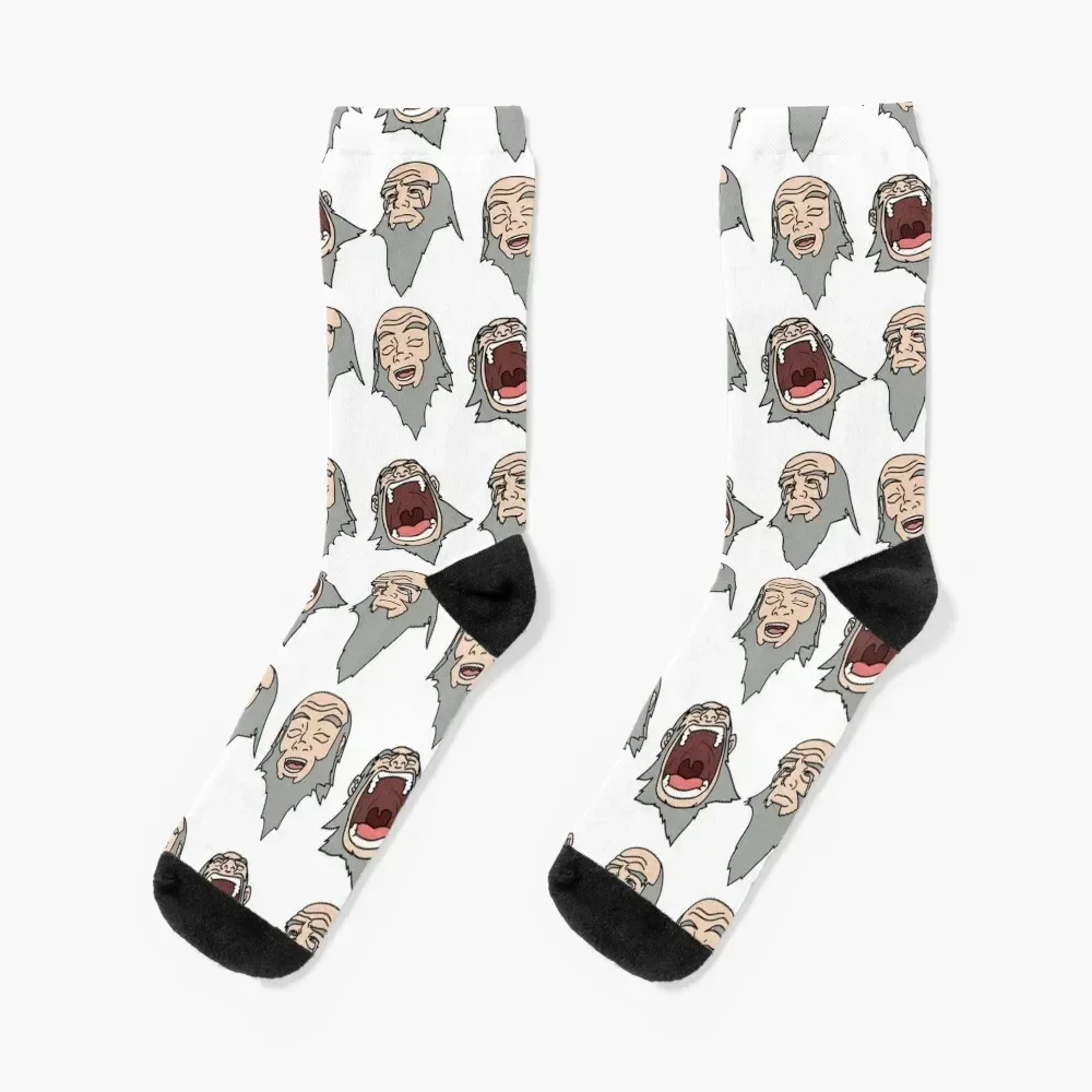 

Singing Iroh Pattern Socks warm winter shoes Soccer sports and leisure Socks Male Women's
