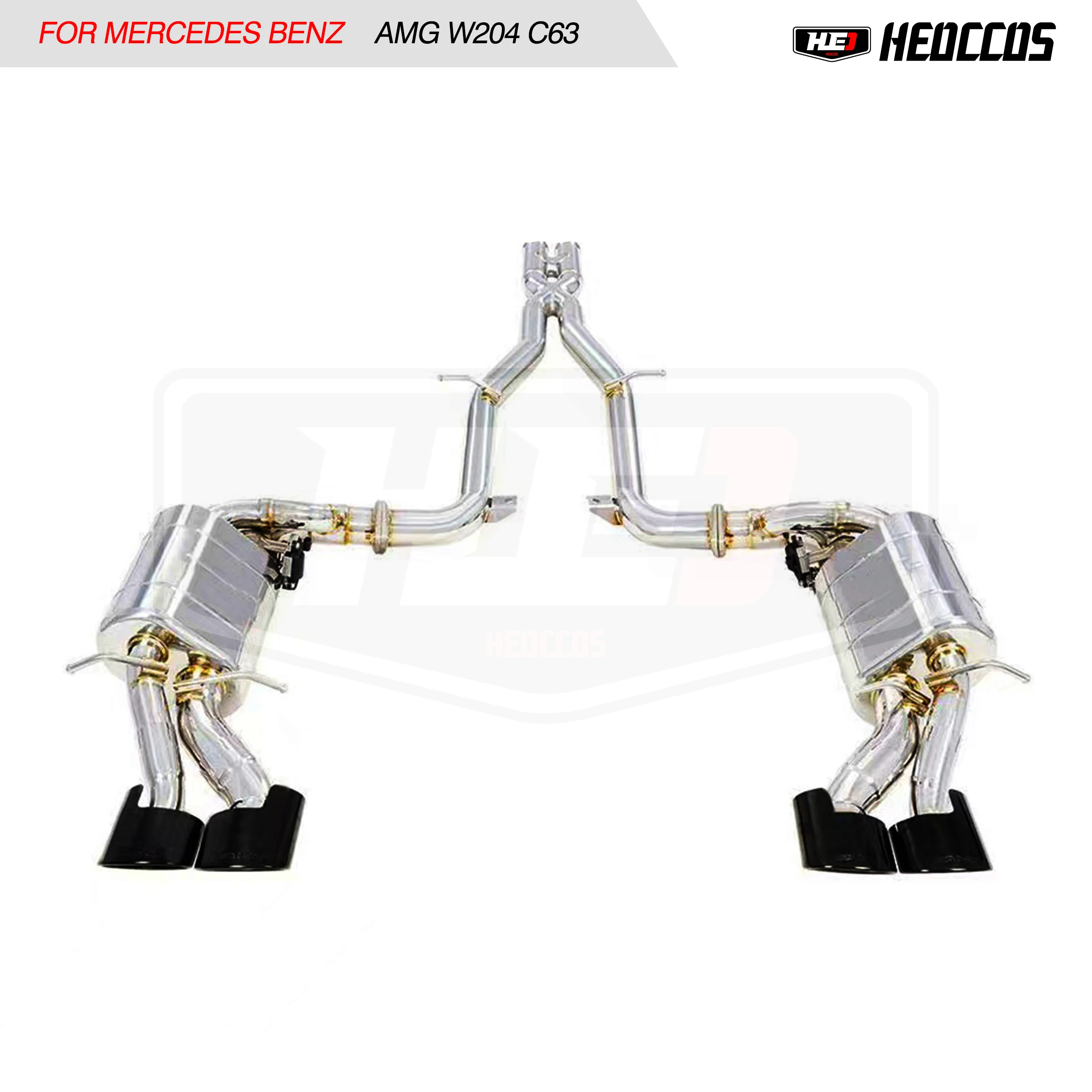 

HEO Valvetronic Exhaust catback For Mercedes Benz AMG C43 3.0T SS304 Exhaust Pipe Muffler Automobile Exhaust System