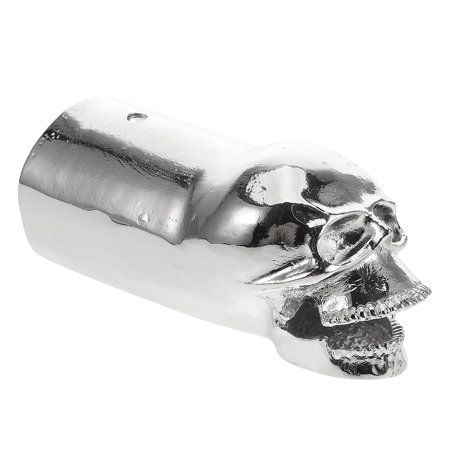 

Skull Steel Tail Pipe Guard Shadow Heat Shield Cover Modification Tips For Motorcycle Scooter Accessories Bobber