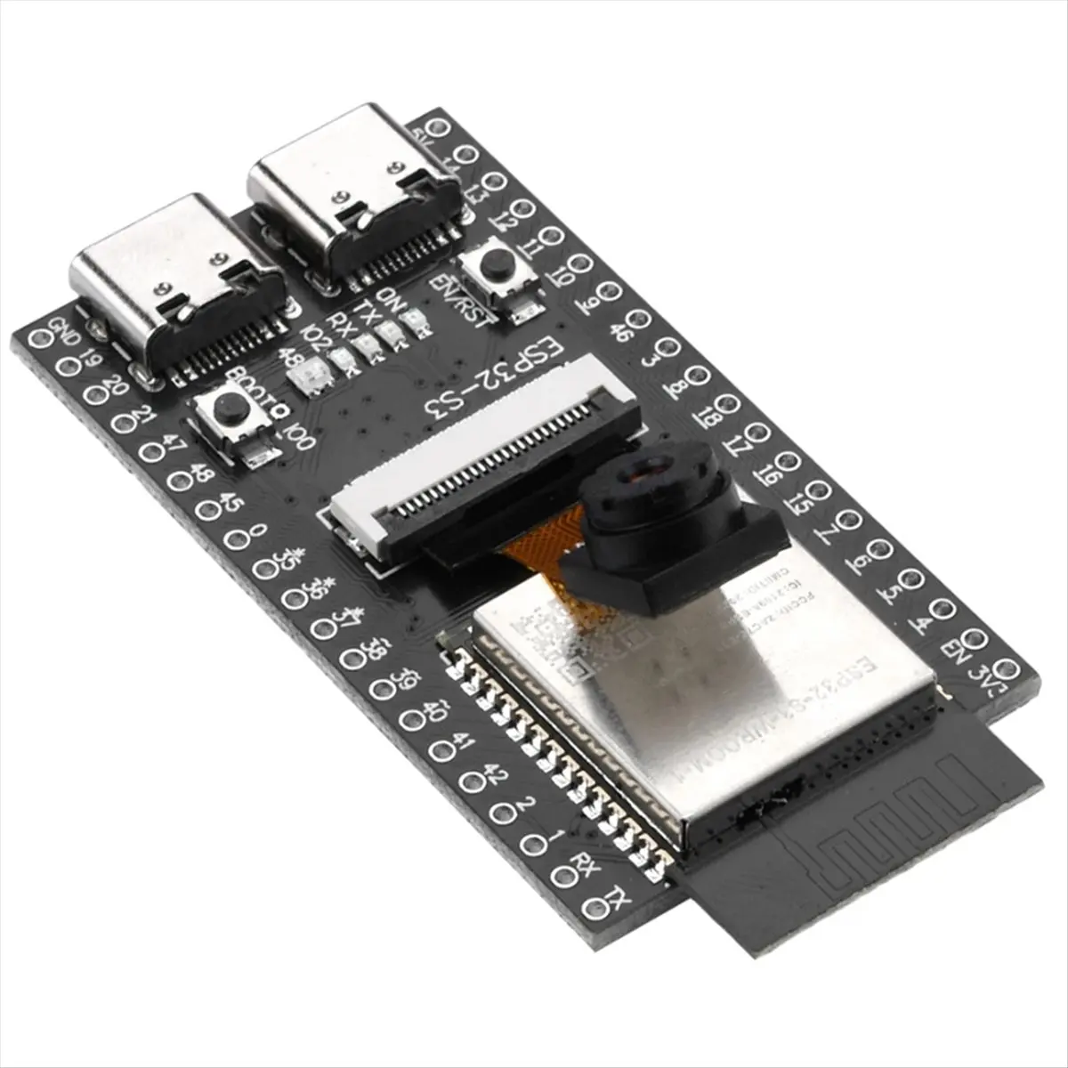 

(ABDH) Плата разработки ESP32-S3 WROOM N16R8 CAM с модулем Wi-Fi, Bluetooth и камерой, встроенный модуль ESP32-S3-WROOM-1 N16R8 с OV2640