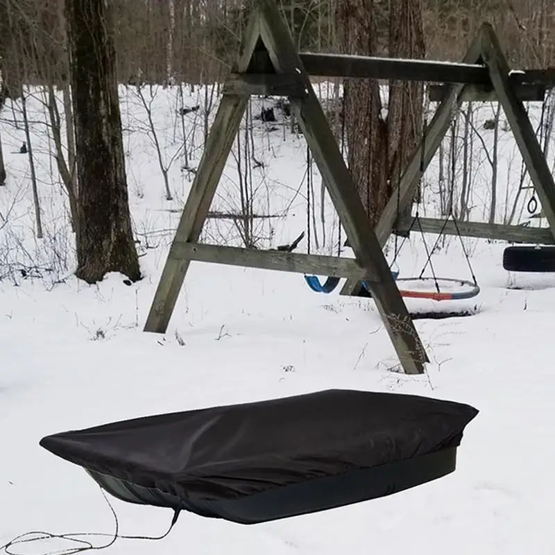 Sled sarung perjalanan luar ruangan es memancing penutup penampungan kereta luncur tahan air berburu berkemah perlindungan peralatan penutup pelindung untuk