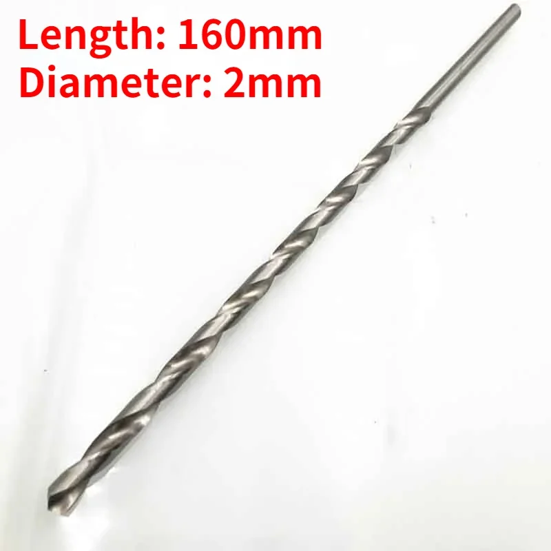 Extra Long 16-30cm HSS Drill Bits For Metal Wood Working Steel Hole Drilling Tools Straight Shank 2-6mm Twist-Drill Bits