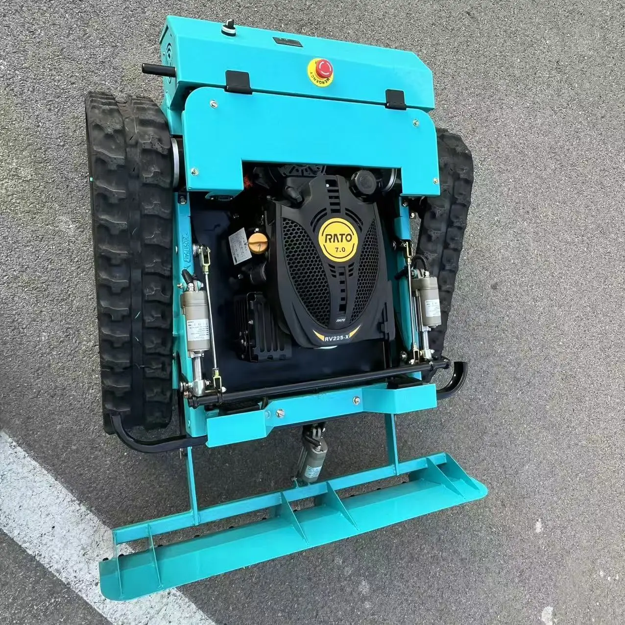 500mm Powerful Remote Control Lawn  Mower - Fully  Automatic  Climbing  Garden Weed  Remover for Household Use High Efficiency