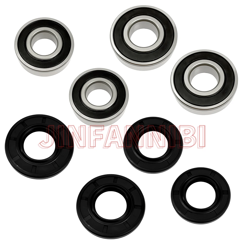 Both Front Wheel Bearing & Seals Kit for Polaris Outlaw 450 500 525 2006-2009 2010 2011
