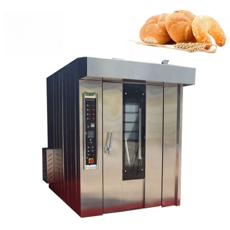 Commercial kitchen rotary oven industrial baking oven convection oven with rack
