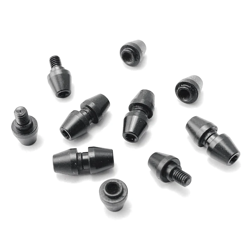 Personalizado cru 416 aço inoxidável polegar parafuso prisioneiro empurrar polegar faca dobrável parafuso acessórios diy para bm 710 551 730 552