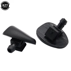 2Pcs Front Windshield Wiper Washer Jet Nozzle For Peugeot 206 206+ 407 6438J2 6438E6 6438AV 6438W2 6438Z1 Glass Spray Accessory