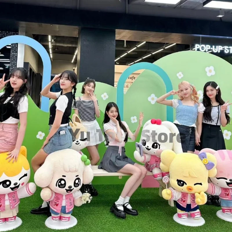 Muñeco de peluche de estilo Kpop Ive Cherive, muñeco de ganganganji dal-e Rei Naori Cherry Liz Cheez erang-e Kpop Ive, Wonyoung Yujin Gaeul Leeseo, novedad