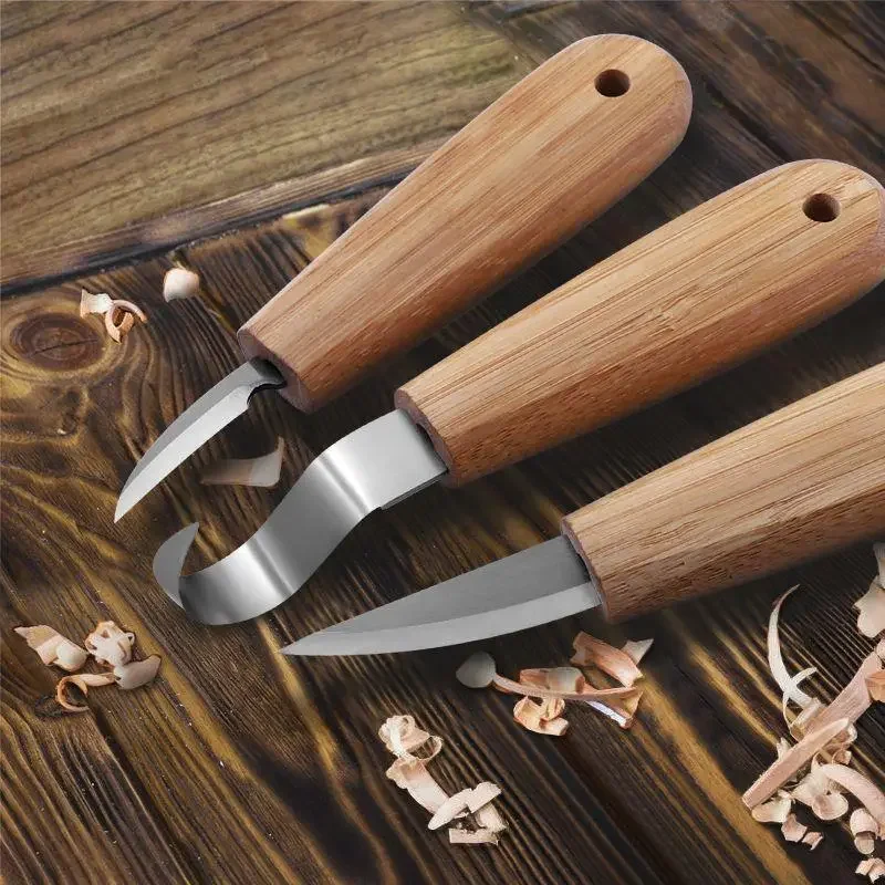 Professional Woodworking Engraving Knife, Trimming Spoon Digging  Scimitar, Wood Cutting  Spoon Digging Woodw