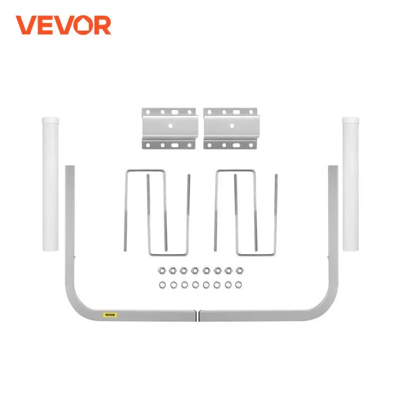 

VEVOR Boat Trailer Guide-ons 22" / 40" / 48" / 60" Steel Trailer Post w/2PCS PVC Tube Covers & Boat Accessories w/Mounting Parts